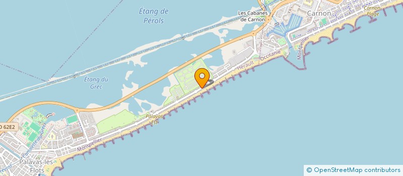 localisation de l'entreprise DG FYM  PALAVAS-LES-FLOTS