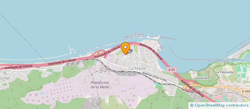 localisation de l'entreprise DG IMMO 13  CHATEAUNEUF-LES-MARTIGUES