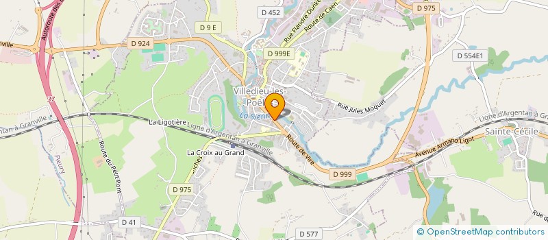 localisation de l'entreprise DG IMMO  VILLEDIEU-LES-POELES-ROUFFIGNY