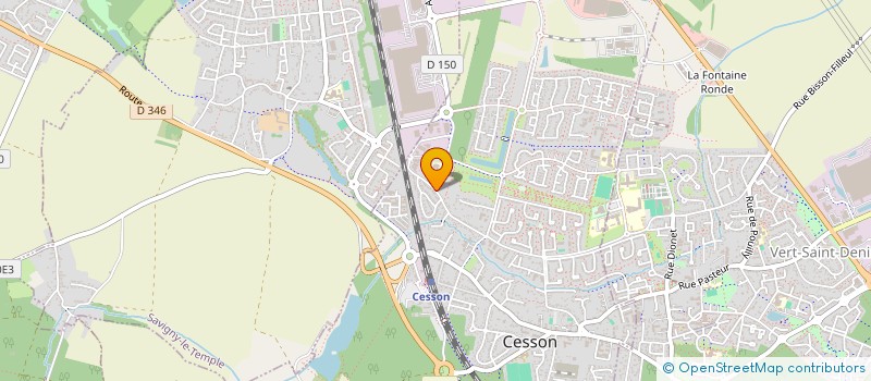 localisation de l'entreprise DG IMMO  CESSON
