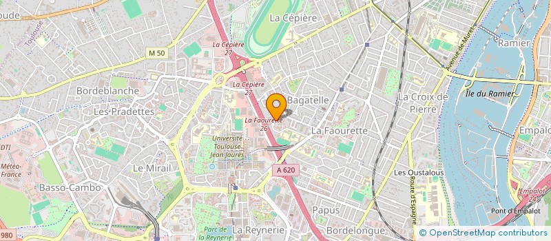 localisation de l'entreprise DG IMMOBILIER à TOULOUSE