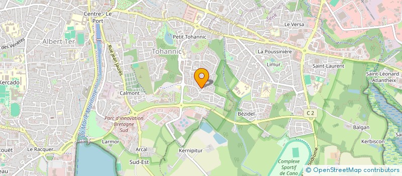 localisation de l'entreprise DG IMMOBILIER ET PATRIMOINE à VANNES