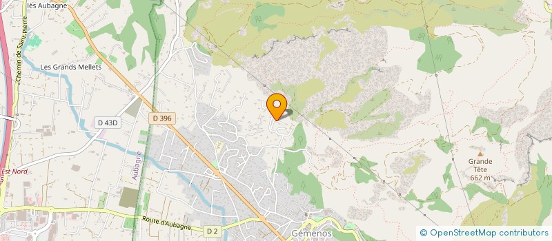 localisation de l'entreprise DG INVEST  GEMENOS