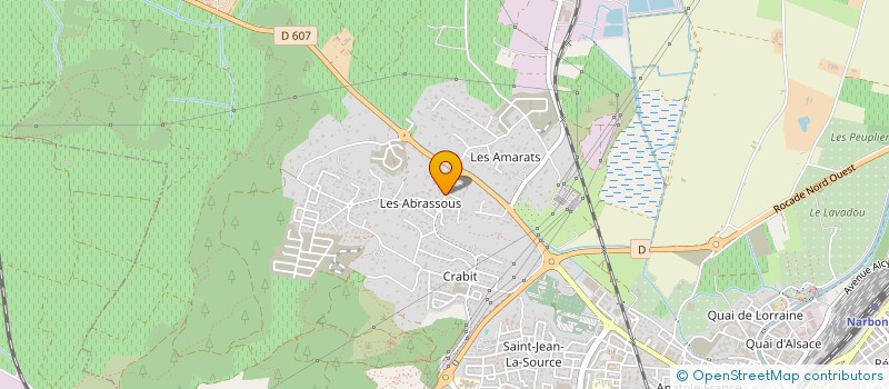 localisation de l'entreprise DG INVEST à NARBONNE
