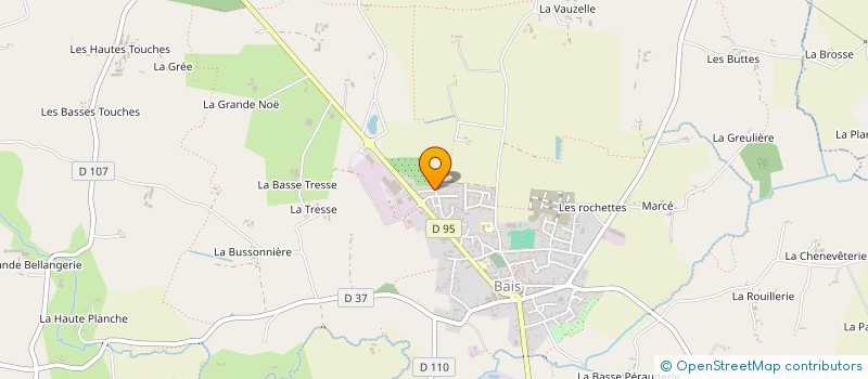 localisation de l'entreprise DG INVEST  ROZ-LANDRIEUX