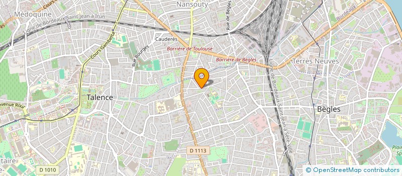localisation de l'entreprise DG INVEST HOLDING à BEGLES