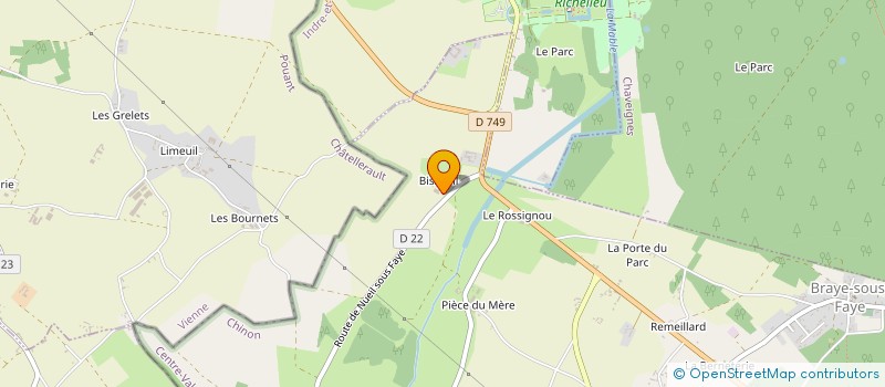 localisation de l'entreprise DG LA GRANGE  BRAYE-SOUS-FAYE