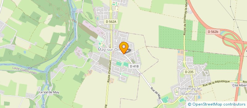 localisation de l'entreprise DG MAG à MAY-SUR-ORNE