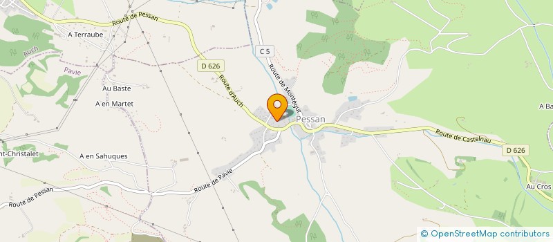 localisation de l'entreprise DG MANAGEMENT  PESSAN