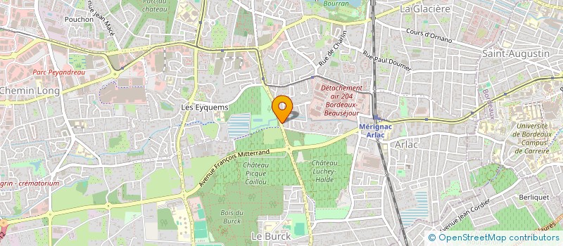 localisation de l'entreprise DG MOBILIER à MERIGNAC
