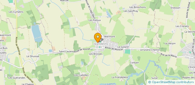 localisation de l'entreprise DG PATRIMOINES  VANDEINS