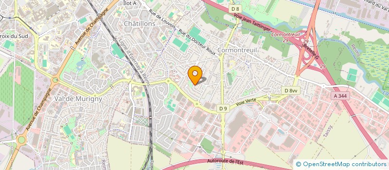 localisation de l'entreprise DG PMI  CORMONTREUIL