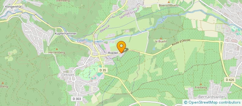 localisation de l'entreprise DG RENOV à OBERNAI