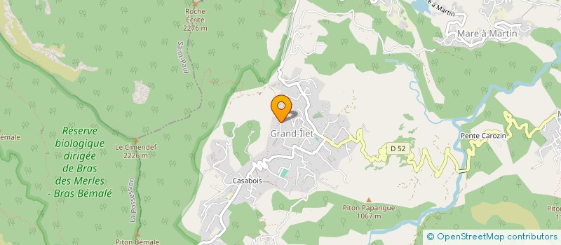 localisation de l'entreprise DG RENOV OI  SALAZIE