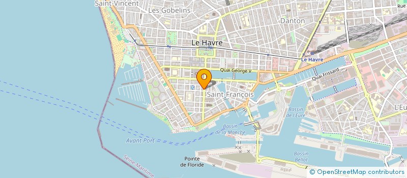 localisation de l'entreprise DG RENOVATION à LE HAVRE