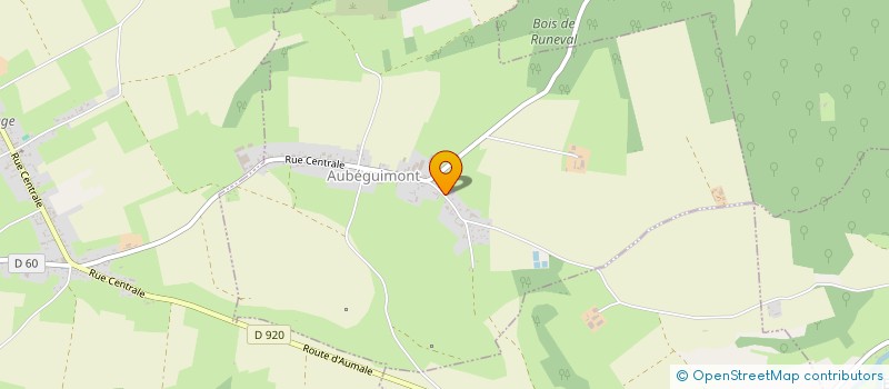 localisation de l'entreprise DG RENOVATION  AUBEGUIMONT