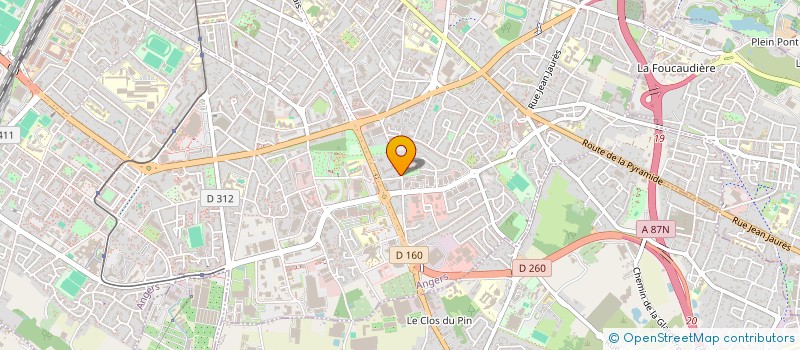 localisation de l'entreprise DG-ROTI  LA POSSONNIERE