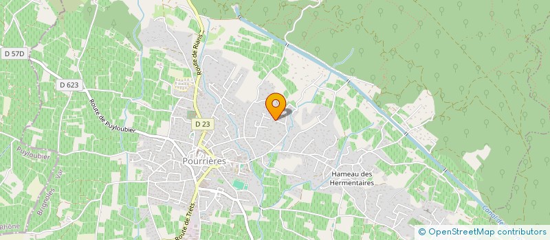 localisation de l'entreprise DG SOLUTIONS  POURRIERES