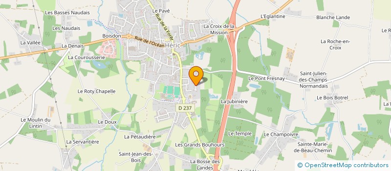 localisation de l'entreprise DG SOLUTIONS GRAPHIQUES  HERIC