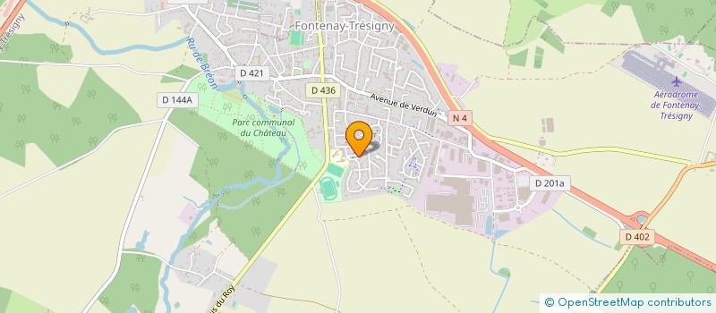 localisation de l'entreprise DG TAXIS  FONTENAY-TRESIGNY