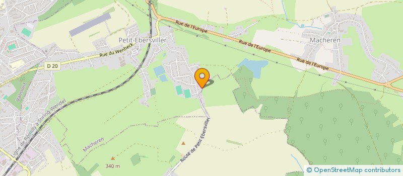 localisation de l'entreprise DG TOITURES  MACHEREN