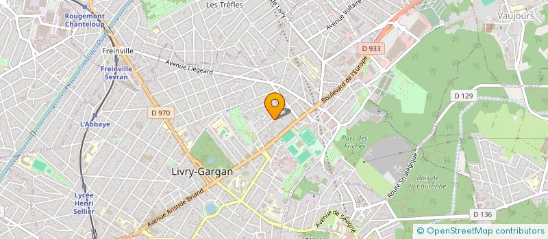localisation de l'entreprise DG TRANSPORT à LIVRY-GARGAN
