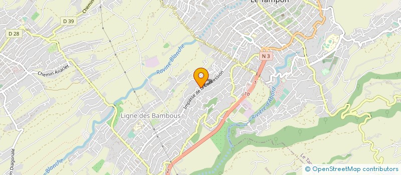 localisation de l'entreprise DG-TROT  SAINT-PIERRE