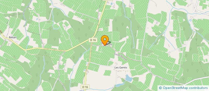 localisation de l'entreprise DG WINES BORDEAUX  PELLEGRUE