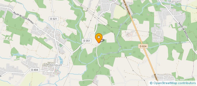 localisation de l'entreprise DG2C  BENQUET