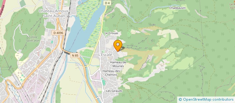 localisation de l'entreprise DG2M  L'ESCALE