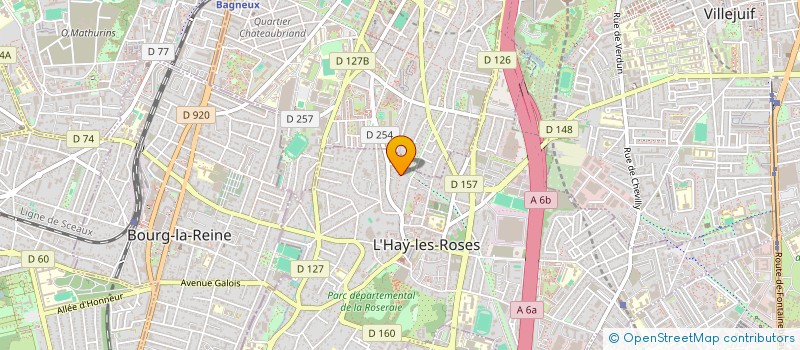 localisation de l'entreprise DG4SALES à L'HAY-LES-ROSES