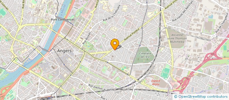 localisation de l'entreprise DGA 3 à ANGERS