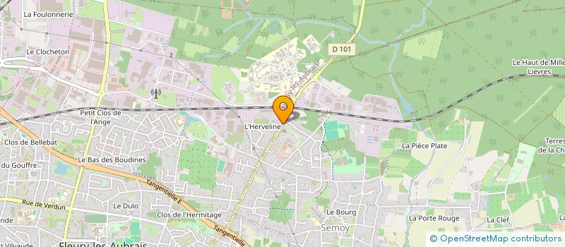 localisation de l'entreprise DGA CAPITAL à MARIGNY-LES-USAGES