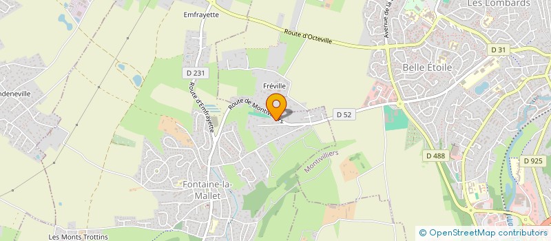 localisation de l'entreprise DGA-CONSEILS  FONTAINE-LA-MALLET