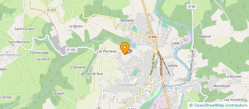 localisation de l'entreprise DGA CONSULTING à COURPIERE
