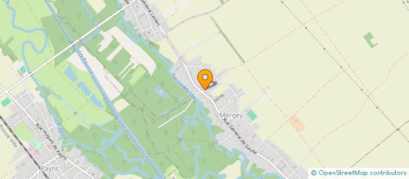 localisation de l'entreprise DGAU CONSEILS  MERGEY