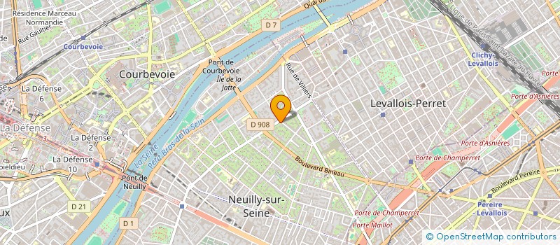 localisation de l'entreprise DGB PARTNERS à NEUILLY-SUR-SEINE