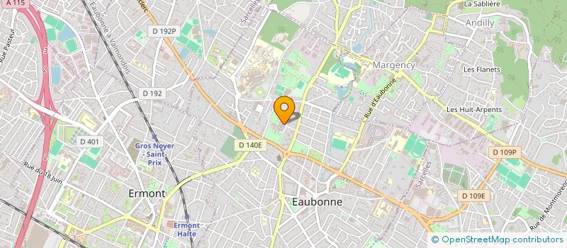 localisation de l'entreprise DGBI CONSULTING à EAUBONNE