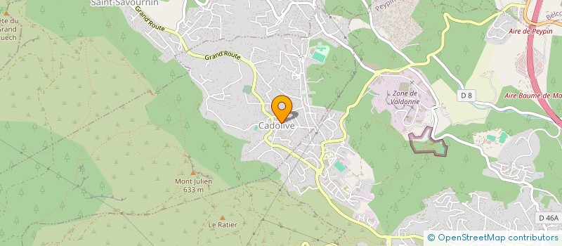 localisation de l'entreprise DGBR à CADOLIVE
