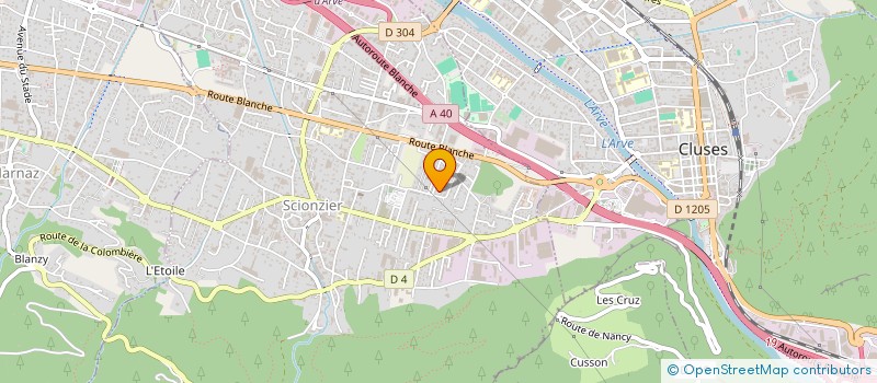 localisation de l'entreprise DGC à SCIONZIER