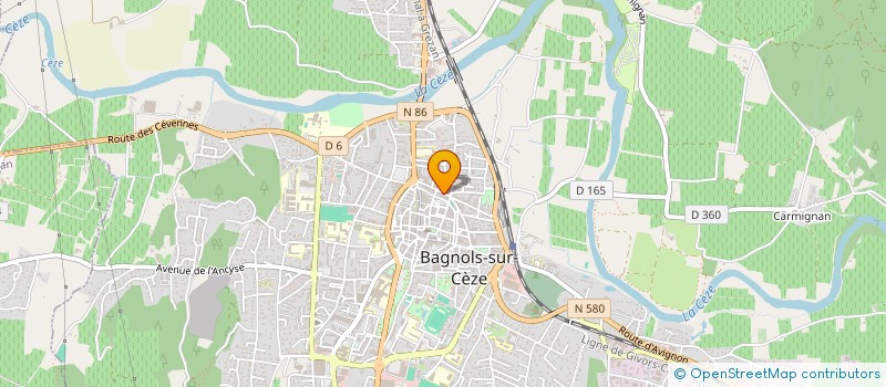 localisation de l'entreprise DGC à BAGNOLS-SUR-CEZE
