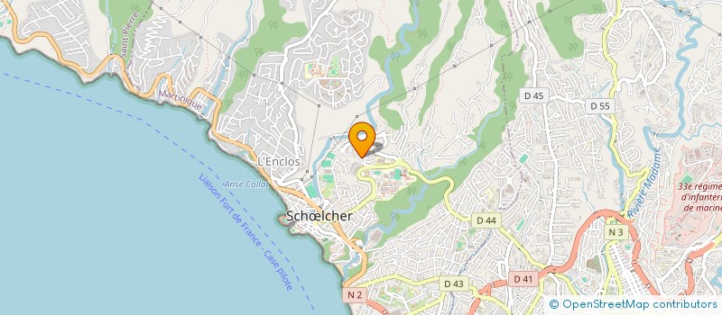 localisation de l'entreprise DGC à SCHOELCHER