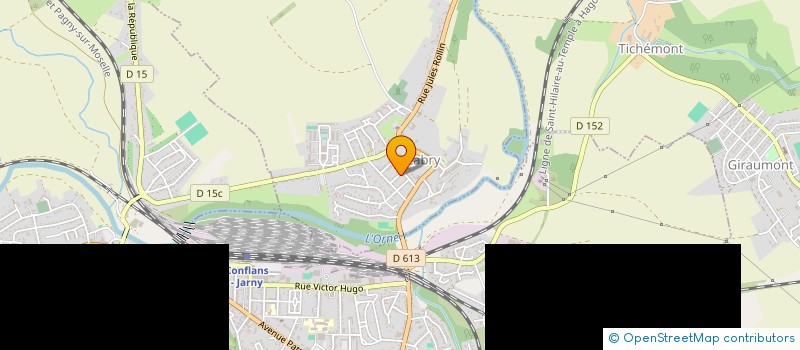 localisation de l'entreprise DGC CHAUFFAGE  LABRY