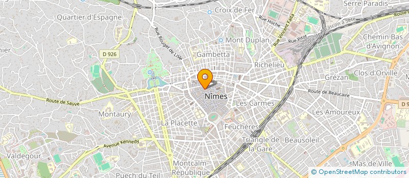 localisation de l'entreprise DGC IMMOBILIER  MILHAUD