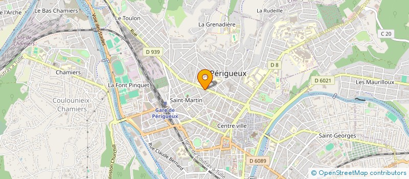 localisation de l'entreprise DGC PATRIMOINE à PERIGUEUX