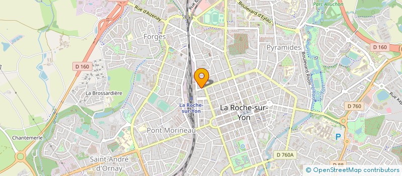 localisation de l'entreprise DGCD AVOCATS à LA ROCHE-SUR-YON