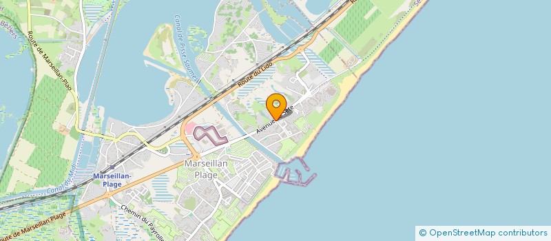 localisation de l'entreprise DGCG à MARSEILLAN
