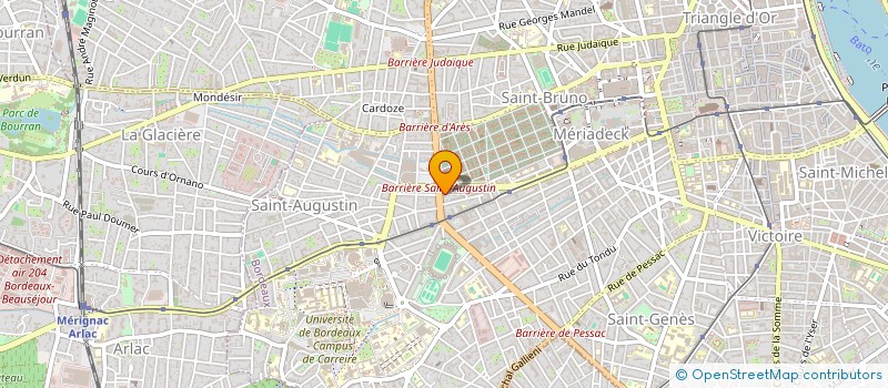 localisation de l'entreprise DGD AVOCATS  BORDEAUX