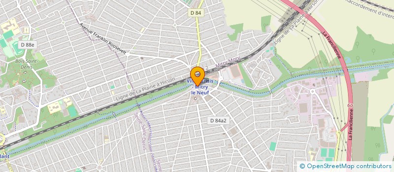 localisation de l'entreprise DGDS à VILLEPARISIS