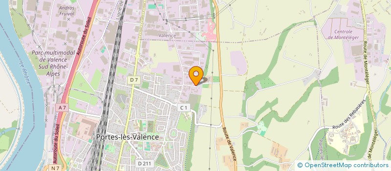 localisation de l'entreprise DGE à PORTES-LES-VALENCE